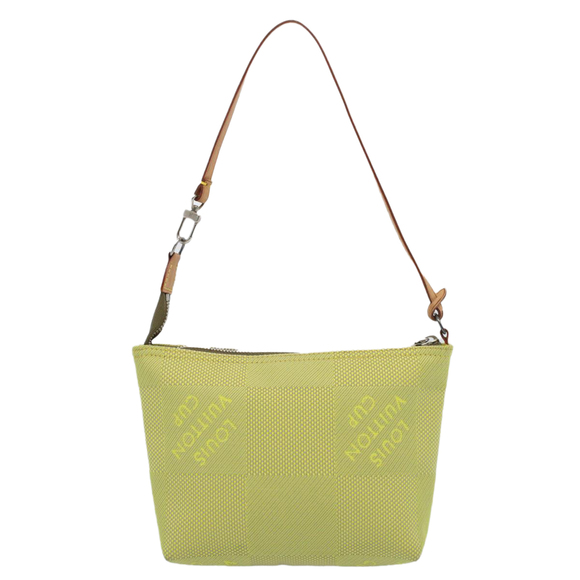 LOUIS VUITTON Damier Geant Attached Pouch Yellow LV Auth ar10593B - Picture 2 of 16